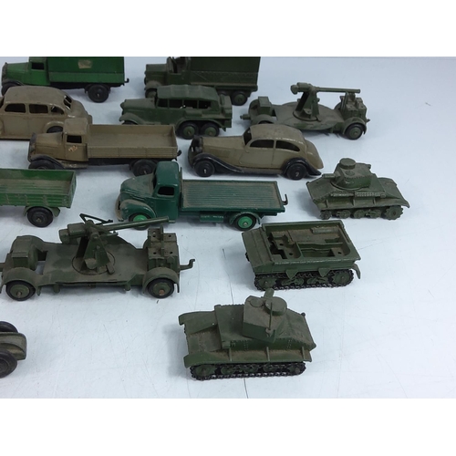 37 - Collection of model vehicles including military