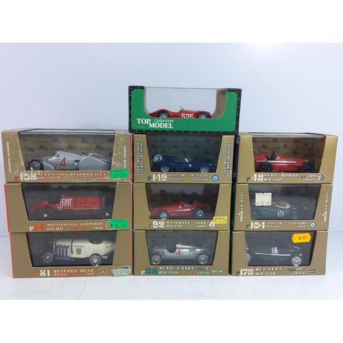 51 - 10 boxed model vehicles