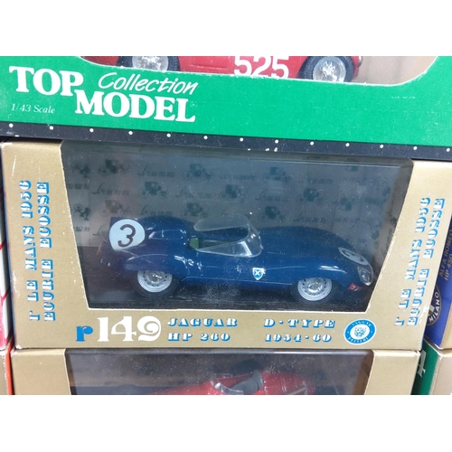 51 - 10 boxed model vehicles