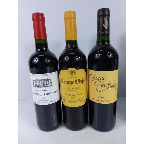 136 - 6 bottle of various red wine