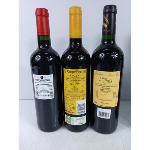 136 - 6 bottle of various red wine