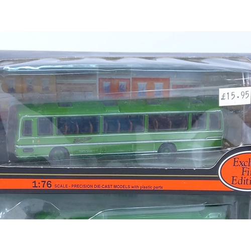 155 - 10 boxed EFE buses