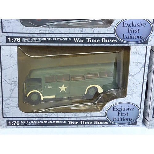 155 - 10 boxed EFE buses