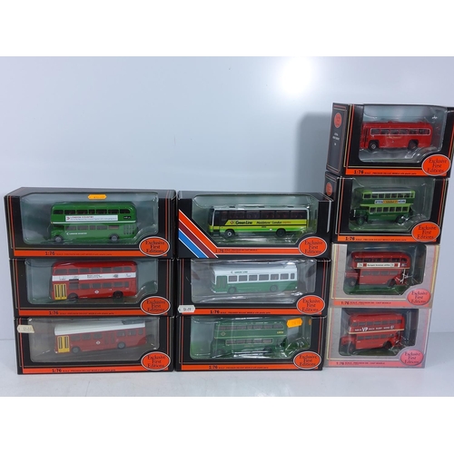 156 - 10 boxed EFE buses