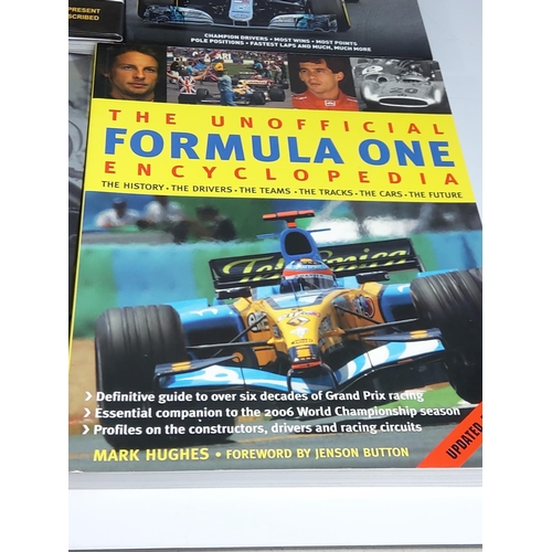 184 - Various DVD sets and books including Formula One and Warships