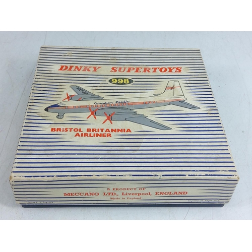 81 - Boxed Dinky Airliner, model no.998