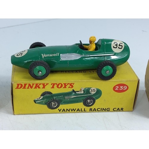 91 - 6 boxed Dinky models, model no's 240, 241, 217, 239, 218 & 195