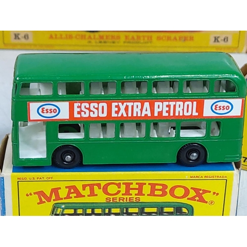 96 - 8 boxed Matchbox vehicles, model no's 54, 17, 74, 5, 74, 74, Y-8 & K-6