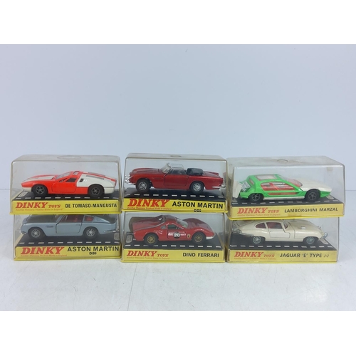 97 - 6 boxed Dinky models