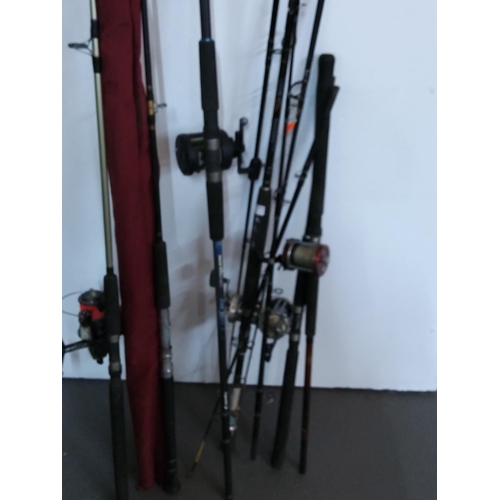 103 - Fishing reels and rods