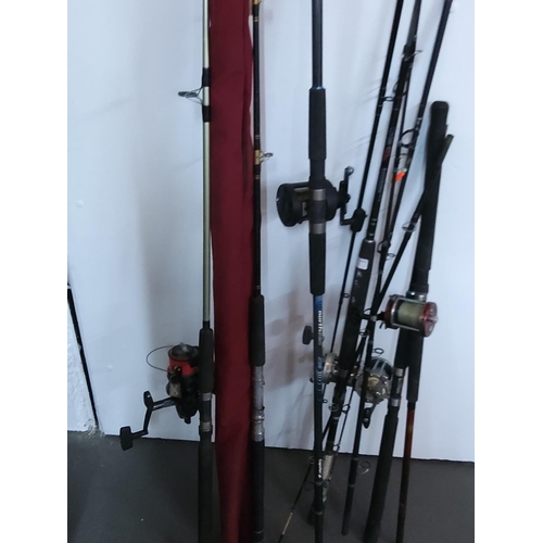 103 - Fishing reels and rods