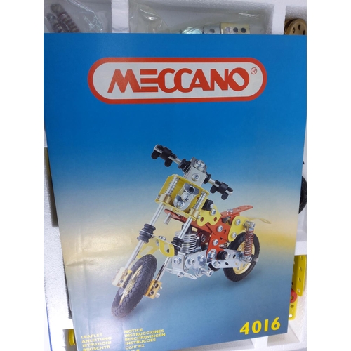 118 - 4 modern boxed Meccano sets