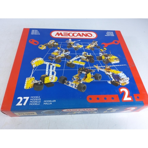 118 - 4 modern boxed Meccano sets