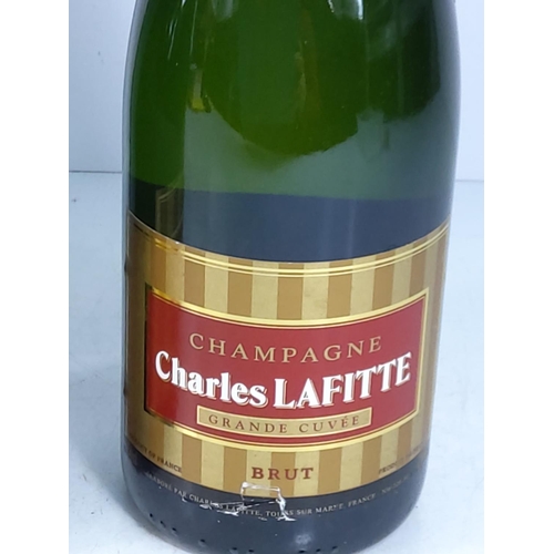 145 - 2 bottles of Charles Lafitte Champagne and 2 bottles of sparkling wine