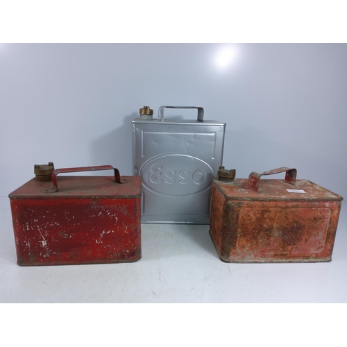 202 - 3 vintage fuel cans