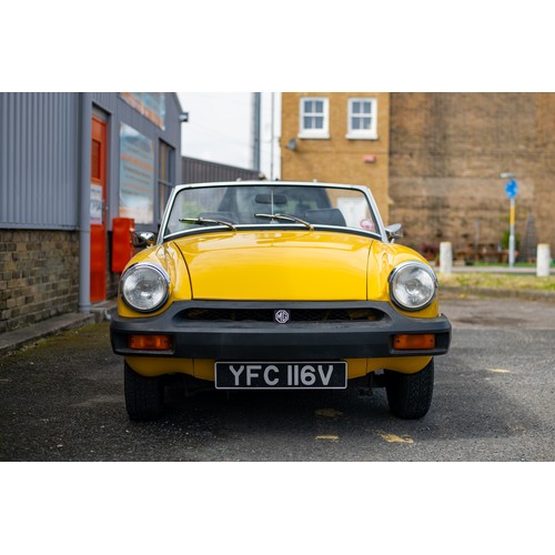 13 - 1979 MG Midget 1500.
This incredible example of MG's small 70s convertible is one to behold. In it's... 