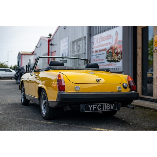 13 - 1979 MG Midget 1500.
This incredible example of MG's small 70s convertible is one to behold. In it's... 