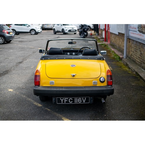 13 - 1979 MG Midget 1500.
This incredible example of MG's small 70s convertible is one to behold. In it's... 