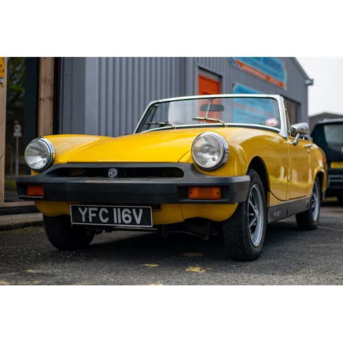 13 - 1979 MG Midget 1500.
This incredible example of MG's small 70s convertible is one to behold. In it's... 