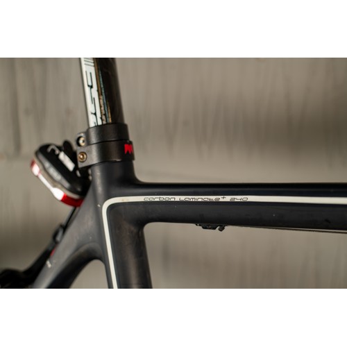 15 - Eddy Merckx EMX-1 road bike.
The EMX-1 comes equipped with a carbon fibre frame making it very light... 