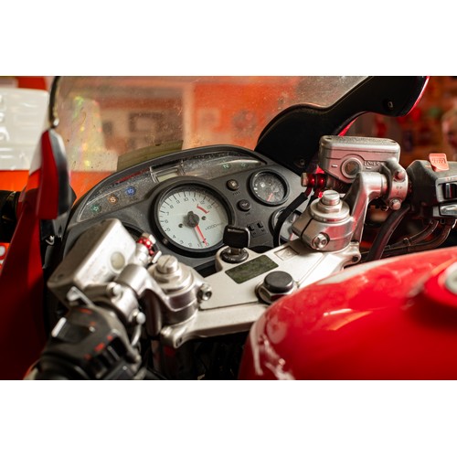 6 - Red Honda VFR750.
Registered in 1997 and showing 51,000 miles, this was once one the pinnacles of th... 