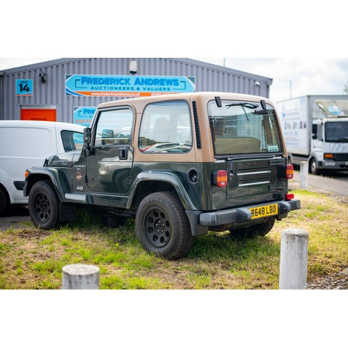 16 - 1998 Jeep Wrangler Sahara, 4.0L V8 Petrol, manual transmission, with removable hardtop and canvas ro... 