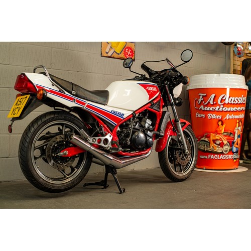 3 - Red Yamaha RD350, Registration A517 YCY with two owners from new, first registered in 1983, this Mot... 