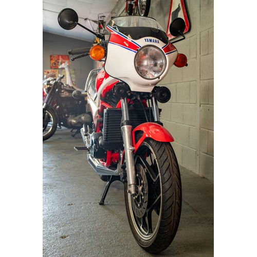 3 - Red Yamaha RD350, Registration A517 YCY with two owners from new, first registered in 1983, this Mot... 