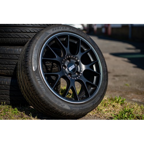 2 - BBS black 18' Rims and springs