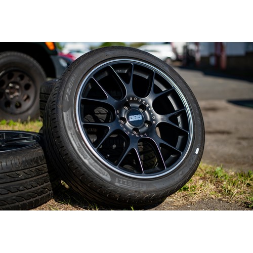 2 - BBS black 18' Rims and springs