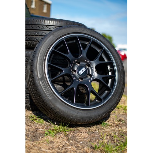 2 - BBS black 18' Rims and springs