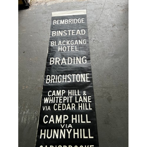 56 - Vintage Bus destination blind