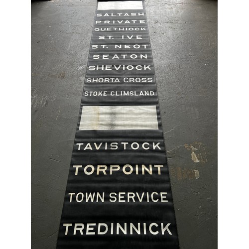 51 - Vintage Bus destination blind