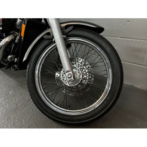 11 - 2012 Honda VT750 Shadow in silver/black Registration LR12HPN (cat N) this motorbike has a V-Twin 745... 