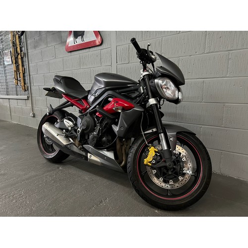 12 - 2013 Triumph Street triple 675 R. 
Registration GJ13UKN.
This was one of the first of the modern des... 