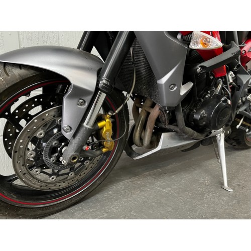 12 - 2013 Triumph Street triple 675 R. 
Registration GJ13UKN.
This was one of the first of the modern des... 