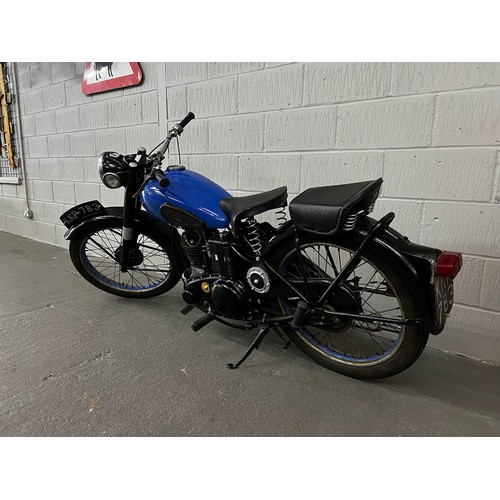 19 - 1948 Blue BSA 250.
First manufactured in 1948, this motorbike has a 250cc engine.
With this motorbik... 