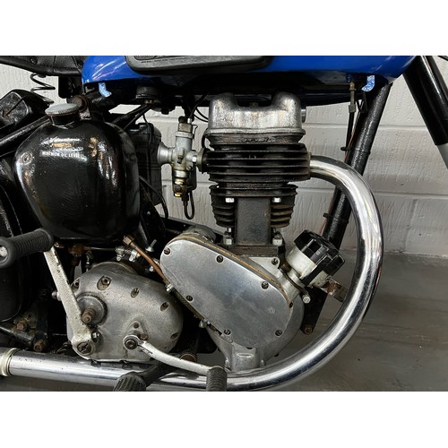 19 - 1948 Blue BSA 250.
First manufactured in 1948, this motorbike has a 250cc engine.
With this motorbik... 