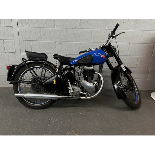 19 - 1948 Blue BSA 250.
First manufactured in 1948, this motorbike has a 250cc engine.
With this motorbik... 