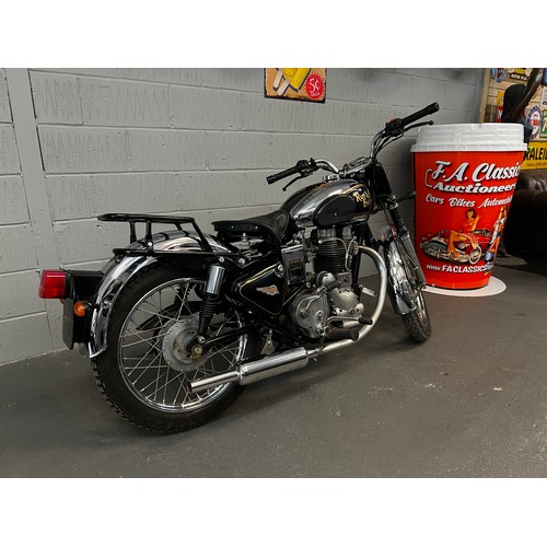 60 - Royal Enfield 350 Bullet.
This motorbike has been rebuilt as a project that began during lockdown. I... 