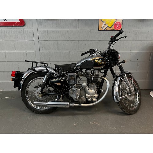 60 - Royal Enfield 350 Bullet.
This motorbike has been rebuilt as a project that began during lockdown. I... 