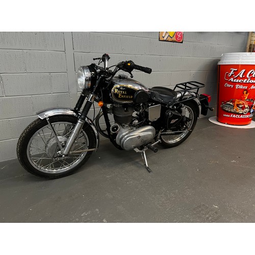 60 - Royal Enfield 350 Bullet.
This motorbike has been rebuilt as a project that began during lockdown. I... 