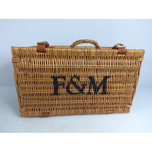 101 - 2 hampers marked F&M