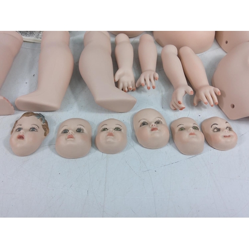 107 - Porcelain dolls etc