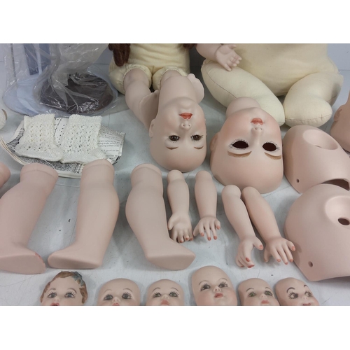 107 - Porcelain dolls etc