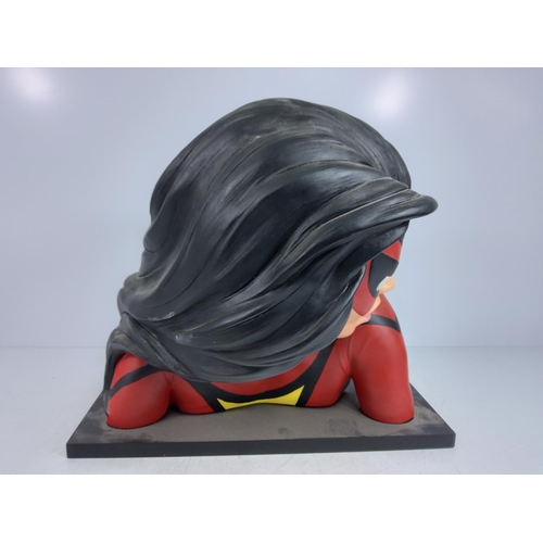 162 - Large bust of Spiderwoman