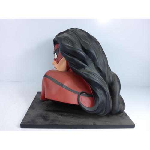 162 - Large bust of Spiderwoman