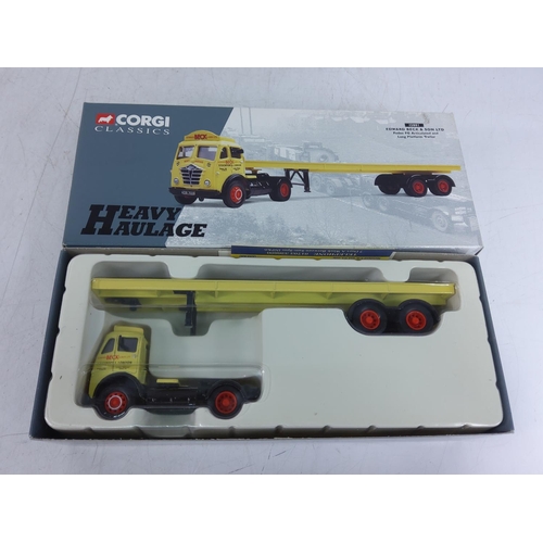 165 - 2 Corgi Heavy Haulage boxed model vehicles