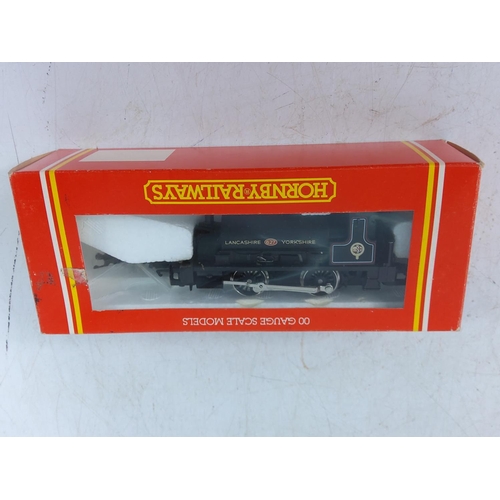 170 - 1 boxed Hornby engine and tender and 3 Hornby engines