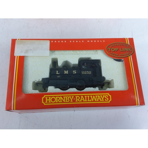 170 - 1 boxed Hornby engine and tender and 3 Hornby engines